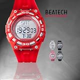 Beatech BH5000R Heart Rate Monitor Watch, Red