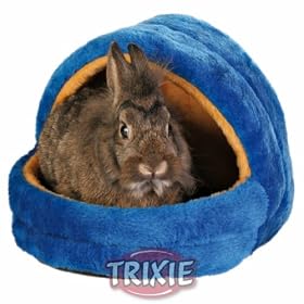 Cuddly cave, small animals, 25 � 25 � 29 cm, blue/orange