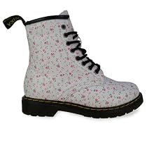 DM1 "NEW COLOURS IN STOCK" Women Ladies Funky Punk Vintage Retro Lace Up (Zip Up/No Zip Options) Girls Combat Ankle Boots Shoes Size 3-8