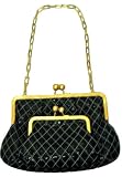 Goldenbleu Audra Black Patent Bag