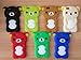 LliVEER New Brown Rilakkuma Bear Soft Silicone Case Protective Cover for Apple iPhone 5C