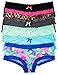 Spree Juniors 2 or 6 Pack Microfiber Hipster Panties with Lace Trim