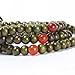 Merdia 108 Wood Beads with a Pendant Japa Mala Bracelet or Necklace (Chinese Knot (Green))