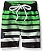 Kanu Surf Boys' Toddler Reflection Stripe Swim Trunks