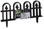 Ames True Temper SUWIF Deco Garden Black Wrought Iron Fencing