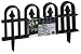 Ames True Temper Deco Garden Black Wrought Iron Fencing #SUWIF