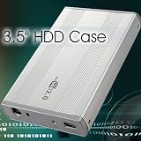 3.5 inch 3.5'' IDE HDD EXTERNAL HARD DISK DRIVE CASE USB 2.0 ENCLOSURE LED Indicator 1000gb