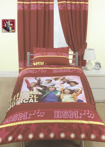 City Travel Guides Discounted  Kitchen & Housewares : High School Musical Stage Panel Duvet Set