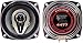 Pyramid 4477 4-Inch 3-Way Chrome Speakers