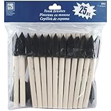 Loew Cornell 842 25-Piece Foam Brush Set, 1-Inch