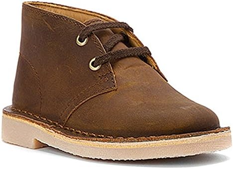 Clarks Kids Unisex Desert Boot (Little Kid/Big Kid) Beeswax Boot 5 Big Kid W