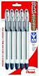 Pentel R.S.V.P. Ballpoint Pen, Medium Line, Blue Ink, 5 Pack  (BK91BP5C)