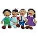 Asian Family Puppet Set