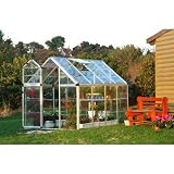 Snap & Grow Silver 6 Foot Greenhouse Size: 6' x 8'