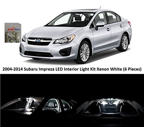 Get Best Deal For Zone Tech Subaru Impreza 2004 2014 Xenon White