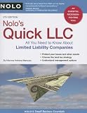 Nolo's Quick LLC.: All You Need to Know About Limited Liability Companies