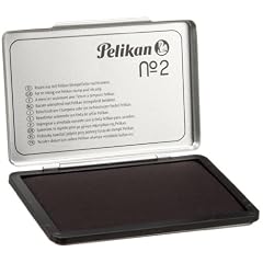 Pelikan 331777 Stempelkissen 2, getr�nkt, 110x 70 mm, schwarz