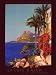 LA COTE D'AZUR PARIS LYON MEDITERRANEE BEACHES TRAVEL FRANCE FRENCH VINTAGE POSTER RE...