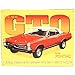 Pontiac GTO Car Retro Vintage Tin Sign