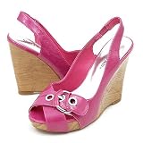 Classified Seller Wedges 6 Fuchsia (Pink)