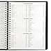 AT-A-GLANCE Daily Appointment Book 2016, Eight Person Group Planner, 8-1/2 x 10-7/8 Inches, Black, 2 Book Set (70-212-76)
