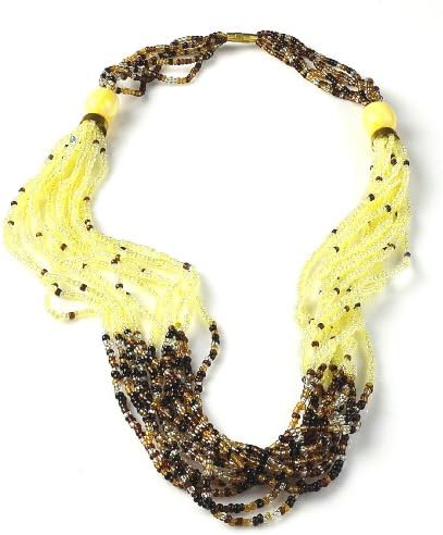 Simply Beautiful 2012- Brown Nuru Bead Necklace