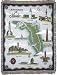 Lighthouses of Florida Tapestry Throw Blanket 50
