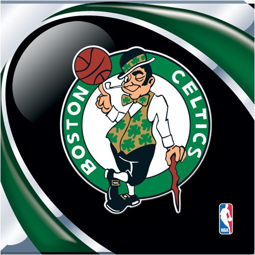 Boston Celtics NBA Logo Vortex Sublimated Mouse Pad