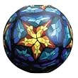 4" Stained Glass Candle