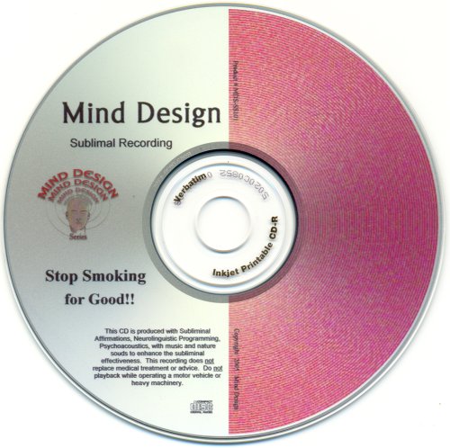 Stop Smoking Subliminal NLP CD Break the nicotine habit! (Mind Design Series for Better Health)