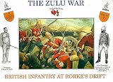 The Zulu War - British Infantry At Rorke's Drift Plastic Army Men: 16 piece set of 54mm Figures - 1:32 ScaleIMAGE