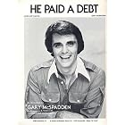Buy He Paid a Debt (Vocal Edition in Eb with Piano Chords) by Gary McSpadden