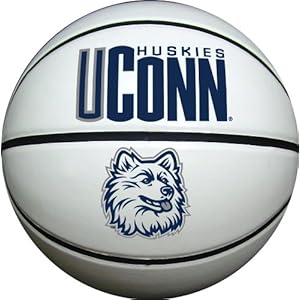 Connecticut Huskies Official Size Synthetic Leather Autograph Basketball