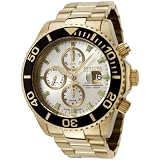 Invicta Men's 6894 Reserve Collection Automatic Chronograph 18k Gold-Plated Stainless Steel Watch