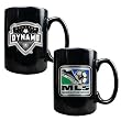 Houston Dynamo Soccer 2pc Black Ceramic Mug Set - Primary Team Logo & MLS Logo MAJOR-LEAGUE-SOCCER Soccer