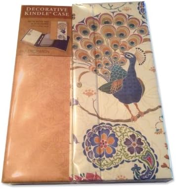 Kindle Case with Notepad & 2-n-1 Stylus - Peacock Fantasy