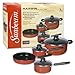 Sunbeam 62019.07 Harwin 7-Piece Cookware Set, Burgundy