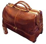 AUTHENTIC VINTAGE VALOR BERGAMO ITALIAN LEATHER BROWN WHEELED TRAVEL BAG, DUFFLE, WEEKENDER, TROLLEY MADE IN ITALY AUTHENTIC VINTAGE VALOR BERGAMO ITALIAN LEATHER BROWN WHEELED TRAVEL BAG, DUFFLE, WEEKENDER, TROLLEY MADE IN ITALY