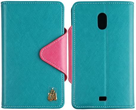 [Mint] Wonderzigi Slim Two Tone Diary PU Leather Wallet Case for Samsung Galaxy Nexus Prime i9250 i525