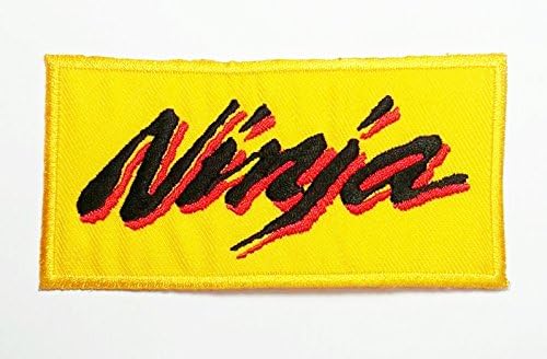 Ninja Kawasaki Motorcycle Biker Racing Jacket Embroidered Iron on Patches