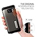 Spigen Tough Armor Galaxy Note 7 Case with Extreme Heavy Duty Protection and Air Cushion Technology for Galaxy Note 7 2016 - Gunmetal