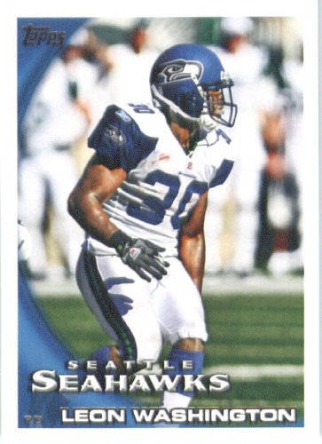 2010 Topps #89 Leon Washington - Seattle Seahawks (Football Cards)