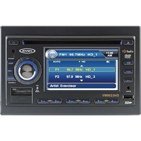 Jensen VM8023HD 6.5-Inch Touch Screen Double Din MultiMedia Receiver