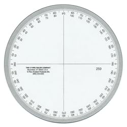 360 Degree Circular Protractor 4 Inch