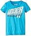 Under Armour Baby-Boys Infant Branded Wordmark Tee Light Blue