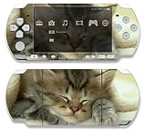 Animal Sleeping Kitty Decorative Protector Skin Decal Sticker for Sony Play ....