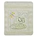 Tiddliwinks Froggie Faux-Fur Stripe Blanket