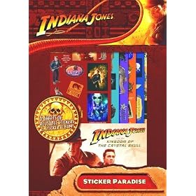 Indiana Jones Reusable Sticker paradise