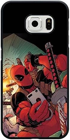 Deadpool Snap-On Defender Case For Samsung Galaxy S6 Edge - Black