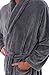 Del Rossa Men's Fleece Robe, Shawl Collar Bathrobe